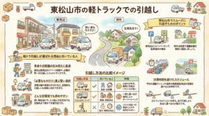 東松山市の軽トラックでの引越し