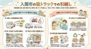 入間市の軽トラックでの引越し