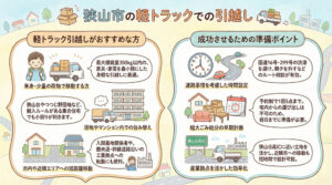 狭山市の軽トラックでの引越し