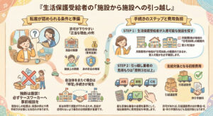 生活保護受給者の「施設から施設への引っ越し」の手続きと注意点