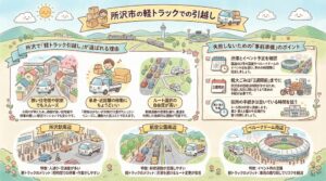 所沢市の軽トラックでの引越し