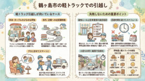 鶴ヶ島市の軽トラックでの引越し