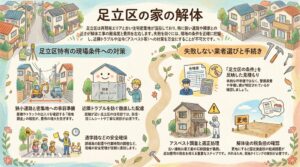 足立区の家の解体