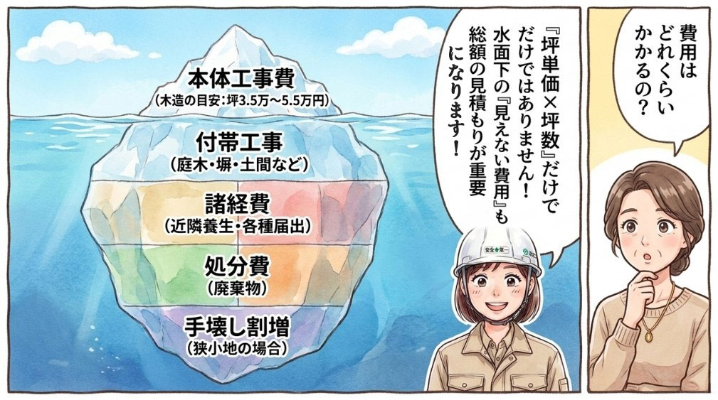 板橋区の解体費用の目安