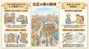 東京都北区の家の解体