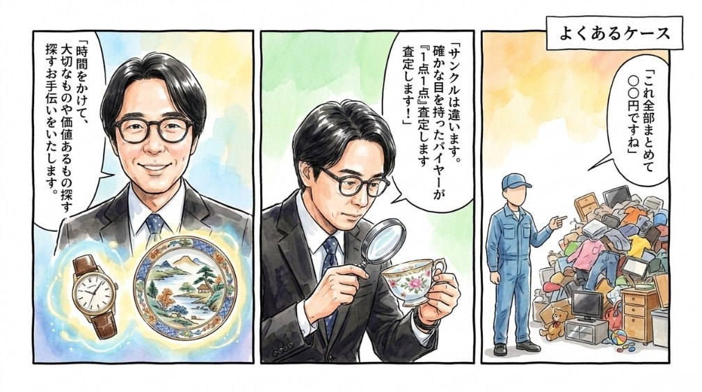 「1点1点査定」をします!