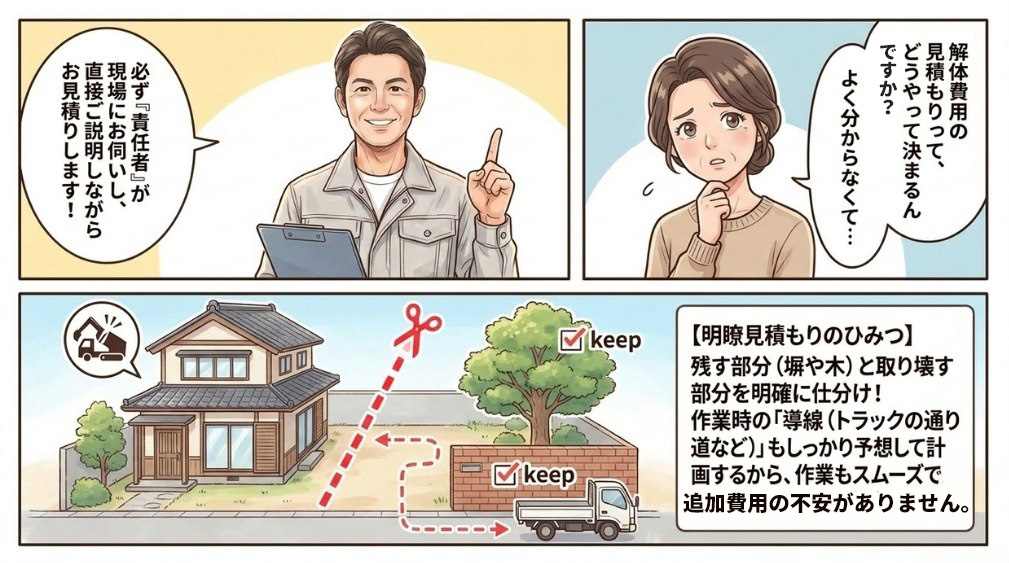 明瞭見積もり