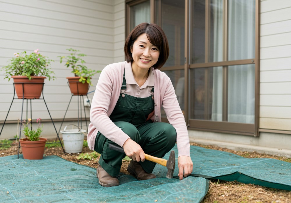 プロが教える「防草シートの選び方」
