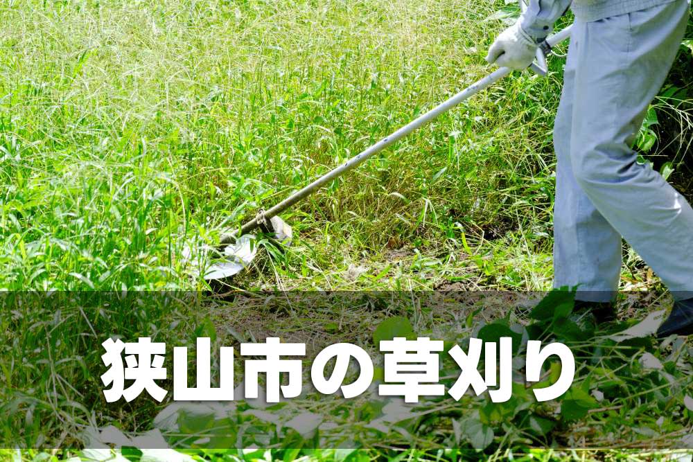 狭山市の草刈り