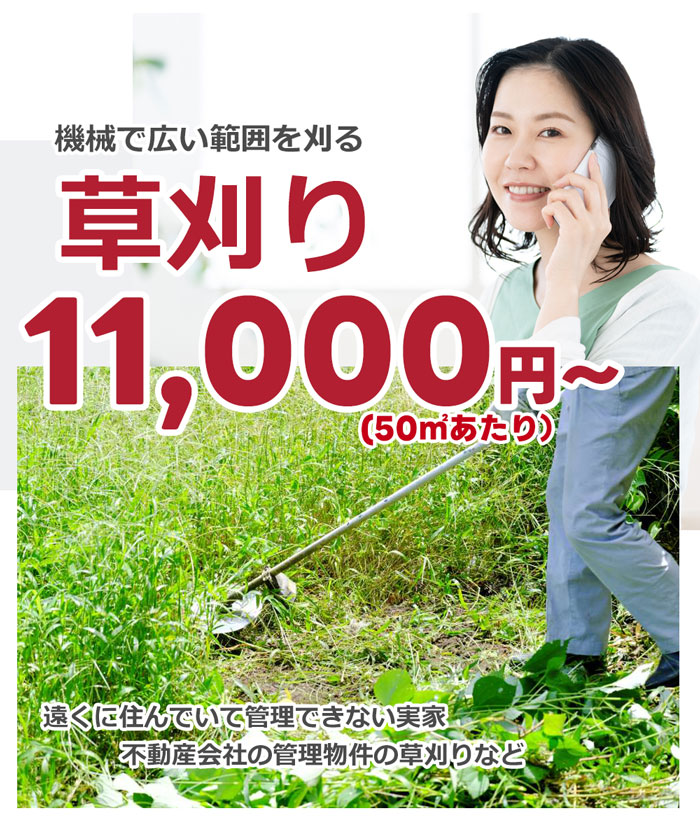 株式会社サンクルの草刈り