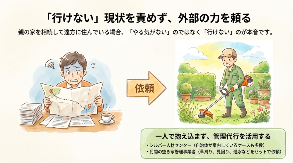 業者や管理代行で状況をつかむ