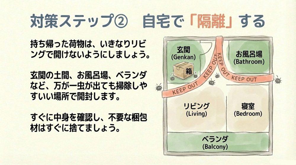 「隔離」と「捕獲」